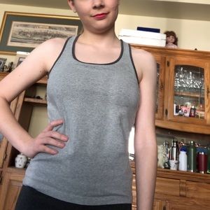 Gray sport bra never used